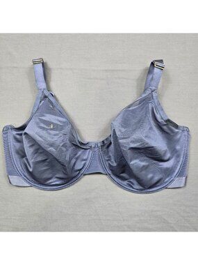 Soma 38G Bra Blue Unbelievable Lift Perfect Coverage Underwire Unlined